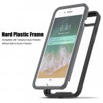 Wholesale iPhone 8 Plus / 7 Plus / 6S Plus Clear Dual Defense Case (Gray)